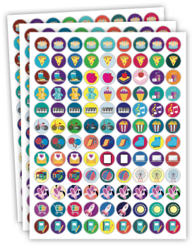 Sticker refill pack